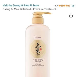 KiGold Korean Conditioner Deep Hair Treatment -  Brand New